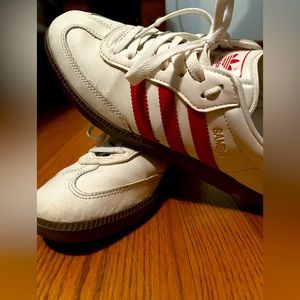 Adidas Samba White/Red